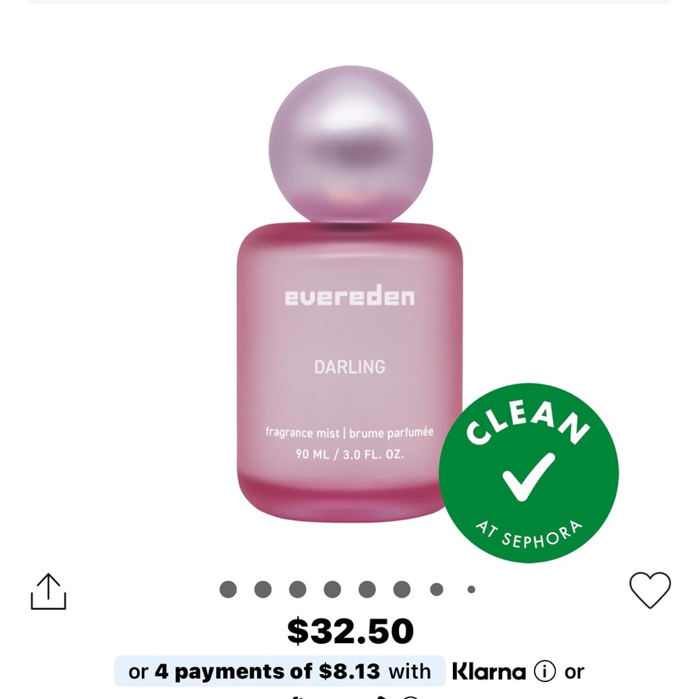 Evereden. Darling Fragrance Mist - Soft Pink